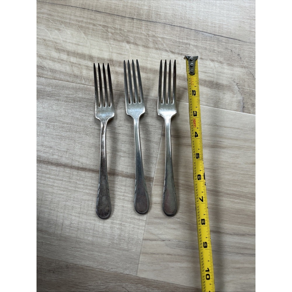 Argyle Silver Plate Dinner Fork, International Silver Flatware/Vintage Fork,1930 - Picture 2 of 6
